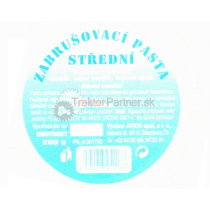 Pasta zabrusovacia - stredná 60g - #1390