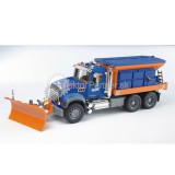 Hračka - Nákl.auto MACK Granit-sypač s radlicou [BRUDER]
