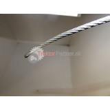 Lano 6mm; drôt; 1770; holé; ŠTANDARD; metráž