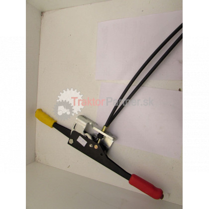 Páka ručnej + kardanu s konzolou s lankami  [oproti sebe] - 7011 2901.K