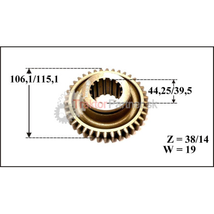 Posuvné koleso 1+spiatočka - 2011 1907
