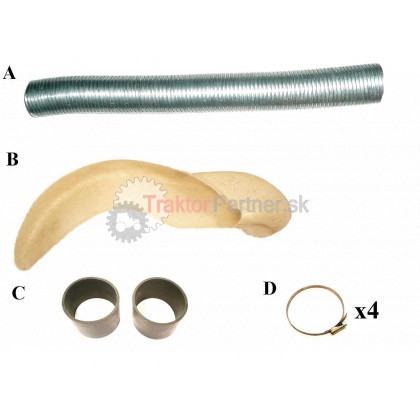 Zberač úplný S HADICOU [kúrenia, Sahara , S HADICOU]  [laminát , kúrenie] - 5511 7804.221