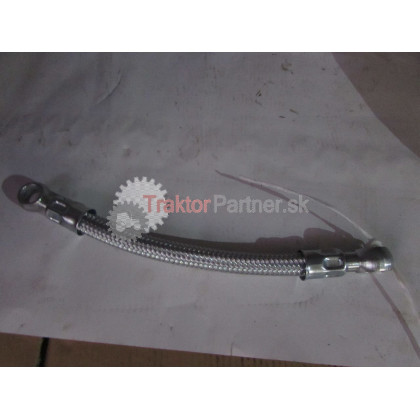 Prívod paliva Oko14-Oko12 (90*) pancier. hadica L=220mm - 7001 0887/6/220