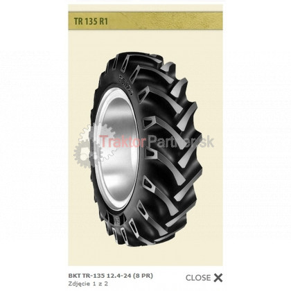 Pneumatika BKT TR-135 TT  12,4x24/8PR - 97 3852.251