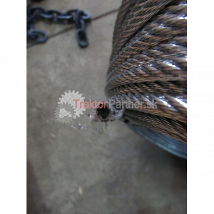 Lano 6mm; drôt; 1770; Zn; ŠTANDARD; 42; H; metráž - 06000#1