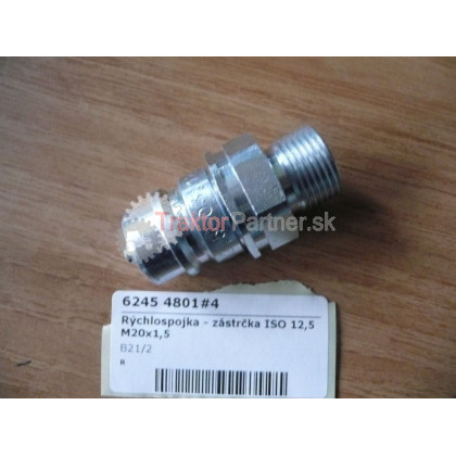 Rýchlospojka - zástrčka ISO 12,5 M20x1,5 [KNOMI] - 6245 4801#4