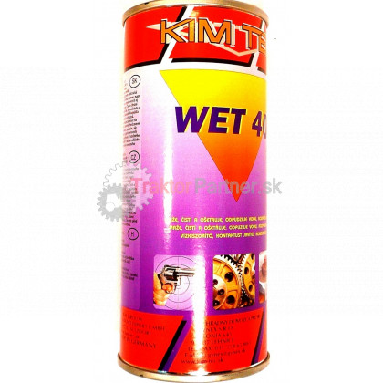Čistič Wet 40, 400ml (čistí, ošetruje, odpudzuje vodu, rozpúšťa hr - #2251