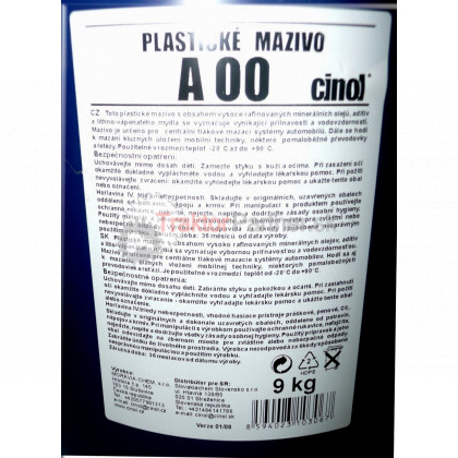 Plastické mazivo 8kg A 00 MOGUL - O/A00M.8KG
