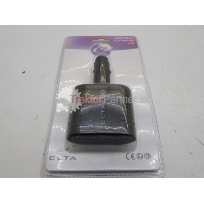 Zástrčka - rozdvojka do auta - 76814