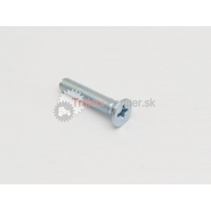 Skrutka M 8x40 zápustná hlava, Zn, kríž - 0840