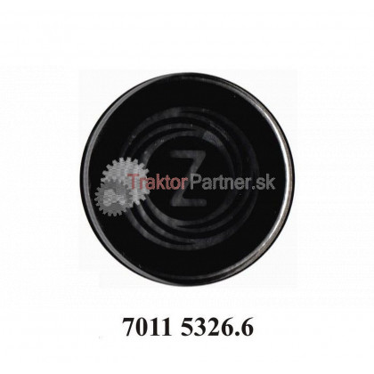 Nálepka živicová - podnikový znak 