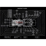 Nálepka - mazací plán