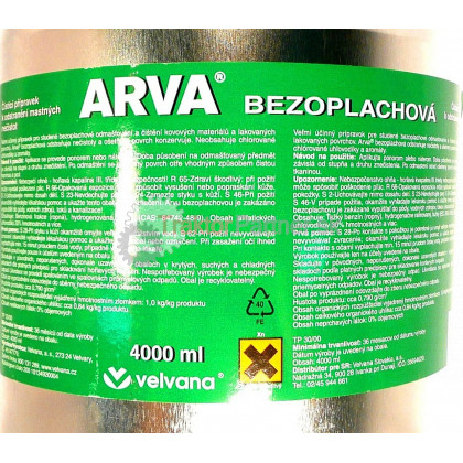 Arva 4l bezoplachová (zelená) - #1197.1