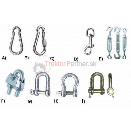 Strmeň na lano 14mm   (I) - 14*2