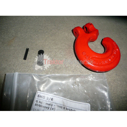 G hák malý - SHG 6 krúžok štrbinový (e) - SHG 5/6