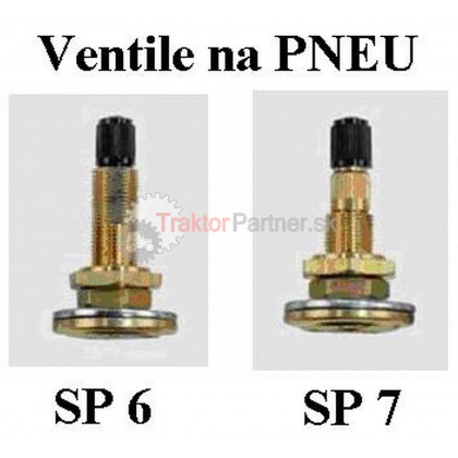 Ventil PNEU SP 7 TRACTOR; 50mm - 000756