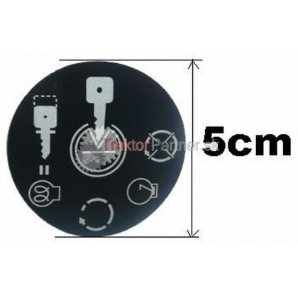 Nálepka - k spínacej skrinke - 7011 3520.6