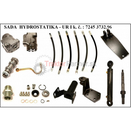 Sada hydrost. riad. [7245, hadicova, s predkom] (prerábanie serva na orstru) nezváraná - 7245 3732.96+N