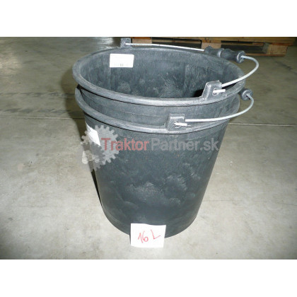 Vedro plastové čierne 16 l - 460221