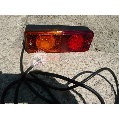 Zadný svetlomet  487 [LED, svetlo. oražnovo - červené] - 6711 5711.252