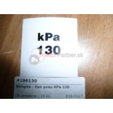 Nálepka - tlak pneu KPa 130