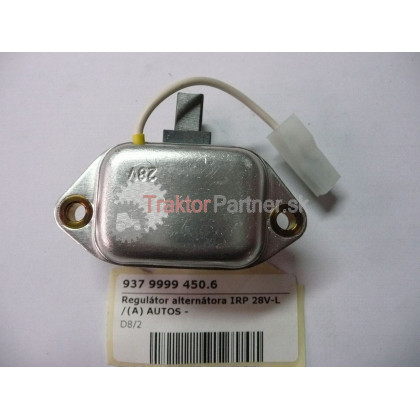 Regulátor alternátora IRP 28V-L /(B), [zabudovaný v alternatore, s uhlikami] - 937 9999 450.152