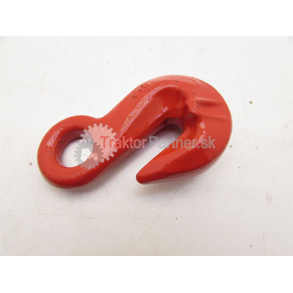 Hák C červený reťazový 7/8mm tr.8; 2T  (k) - 0858#7/8.
