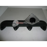 Výfuková príruba 4V [čierna ,potrubie]