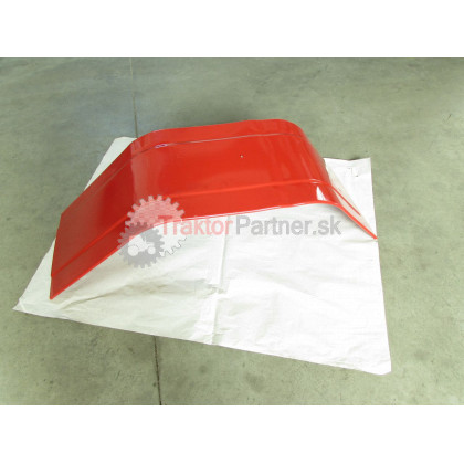 Blatník predný pravý [červený,119x31,5 cm, kovový] - 6745 7008.251