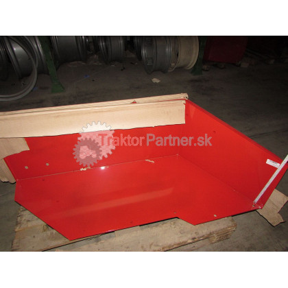 Blatník pravý 50cm [69, červený, nový typ predlž.;  užší ako originál] - 5718 7952.252