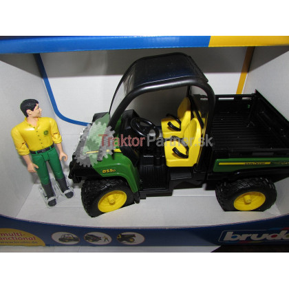 Hračka - John Deere Gator XUV 855D s vodičom [BRUDER] - 02490