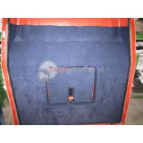 Strecha kabíny úplná - laminát, čalúnenie + poklop [červená, 7745]