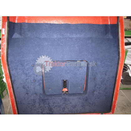 Strecha kabíny úplná - laminát, čalúnenie + poklop [červená, 7745] - 6211 7922.051