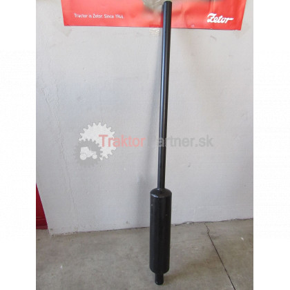 Tlmič výfuku okrúhly dlhý maľovaný - 6901 1403.051