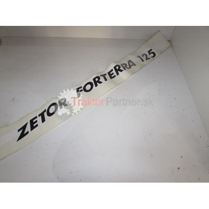 Nápis bočný - lavý Fortera 125 - 29 802 007