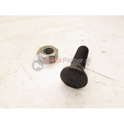 Skrutka lemešová 14x50 [ľavý závit + matica] - 14/50