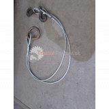 Oceľové viazacie lano 3 m z 16 lana + 2 haky 2,5t