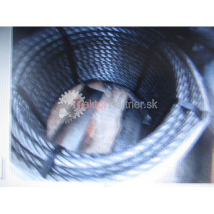 Lano 16 mm; metráž, drôt; 1770; Zn; Valcované - 14000.012