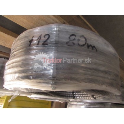 Lano 12mm 80 m valcované ; Rakúske - 12080.012