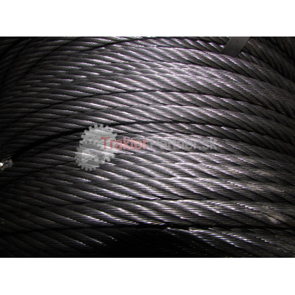 Lano 10mm; drôt; 1570; holé; ŠTANDARD; [ohybne] 60 m - 10000#6