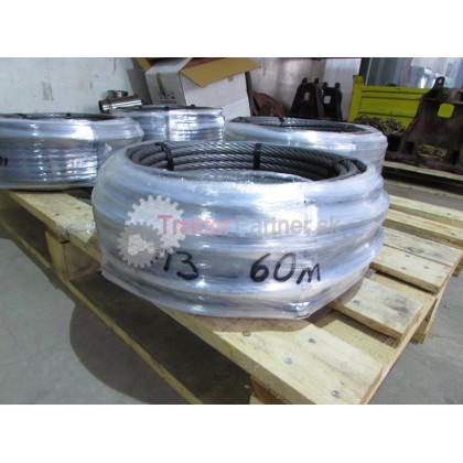 Lano 13mm;60 m, drôt, [rakuske. valcovane] - 13060