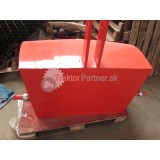 Predné závažie do prednej hydrauliky červený [ballast 500 kg, čelné]