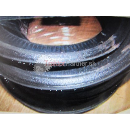 Tesnenie strechy   [Kufrovka-uzke, ploche, alternatíva, menšia dražka, šírka 4 mm, vyška dražky 7 mm, cel. výš. 23 mm] - 6011 7937.053
