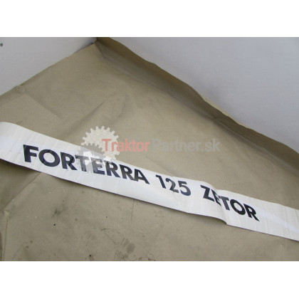Nápis bočný - pravý Fortera 125 - 29 802 008
