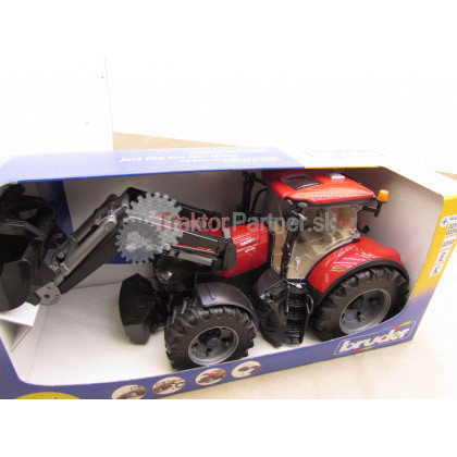 Hračka - TRAKTOR CASE IH OPTUM 300 CVX S NAKLADAČOM [BRUDER] - 03191