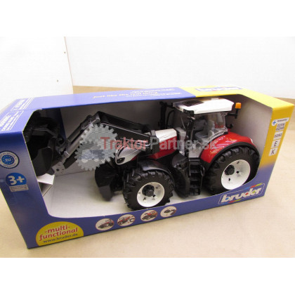 Hračka -  TRAKTOR STEYR 6300 CVT S NAKLADAČOM [BRUDER] - 03181