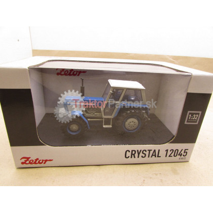 Hračka - Model Zetor  Crystal 12045 4WD modrý - 888.501.135