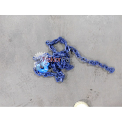 Úväzok - hák G modrý; reťazový 8x28 100 D profil  2.5m - UV2.4G#1121