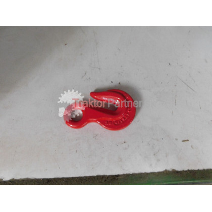 Hák C červený 10mm + oko 3,15t [typ US] - 3179#10