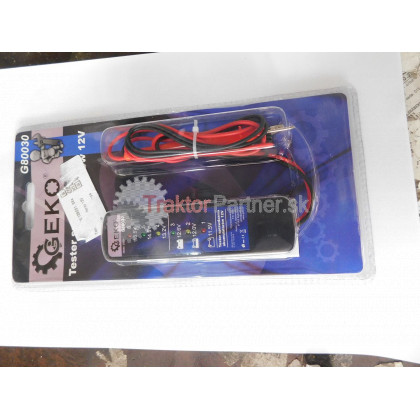 Tester akumulátorov 12V - G80030